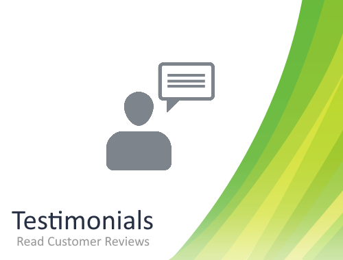 Check Out Our Testimonials
